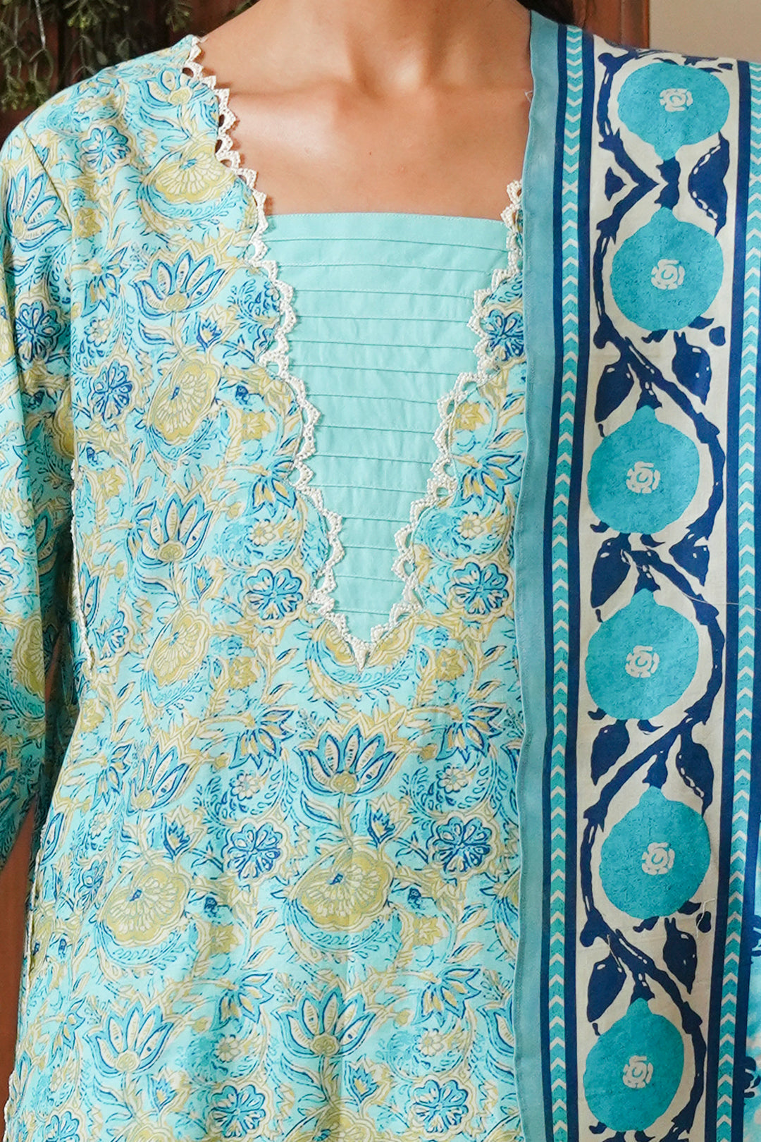 Zellbury | Unstitched 3 Piece Cambric | Shirt Shalwar Dupatta - 0046 - House Of Hania