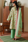 Zellbury | Unstitched 3 Piece Cambric | Shirt Shalwar Dupatta - 0048 - House Of Hania