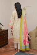 Zellbury | Unstitched 3 Piece Cambric | Shirt Shalwar Dupatta - 0057 - House Of Hania
