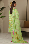 Zellbury | Unstitched 3 Piece Cambric | Shirt Shalwar Dupatta - 0115 - House Of Hania