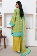 Zellbury | Unstitched 3 Piece Cambric | Shirt Shalwar Dupatta - 0117 - House Of Hania