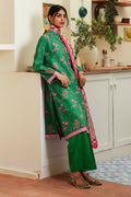 Zellbury | Unstitched 3 Piece Cambric | Shirt Shalwar Dupatta - 0118 - House Of Hania