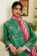 Zellbury | Unstitched 3 Piece Cambric | Shirt Shalwar Dupatta - 0118 - House Of Hania
