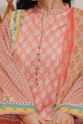 Zellbury | Unstitched 3 Piece Cambric | Shirt Shalwar Dupatta - 0119 - House Of Hania