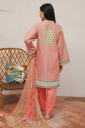 Zellbury | Unstitched 3 Piece Cambric | Shirt Shalwar Dupatta - 0119 - House Of Hania