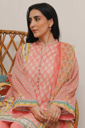 Zellbury | Unstitched 3 Piece Cambric | Shirt Shalwar Dupatta - 0119 - House Of Hania