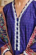 Zellbury | Unstitched 3 Piece Cambric | Shirt Shalwar Dupatta - 0121 - House Of Hania