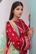 Zellbury | Unstitched 3 Piece Cambric | Shirt Shalwar Dupatta - 0136 - House Of Hania