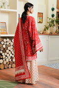Zellbury | Unstitched 3 Piece Cambric | Shirt Shalwar Dupatta - 0139 - House Of Hania