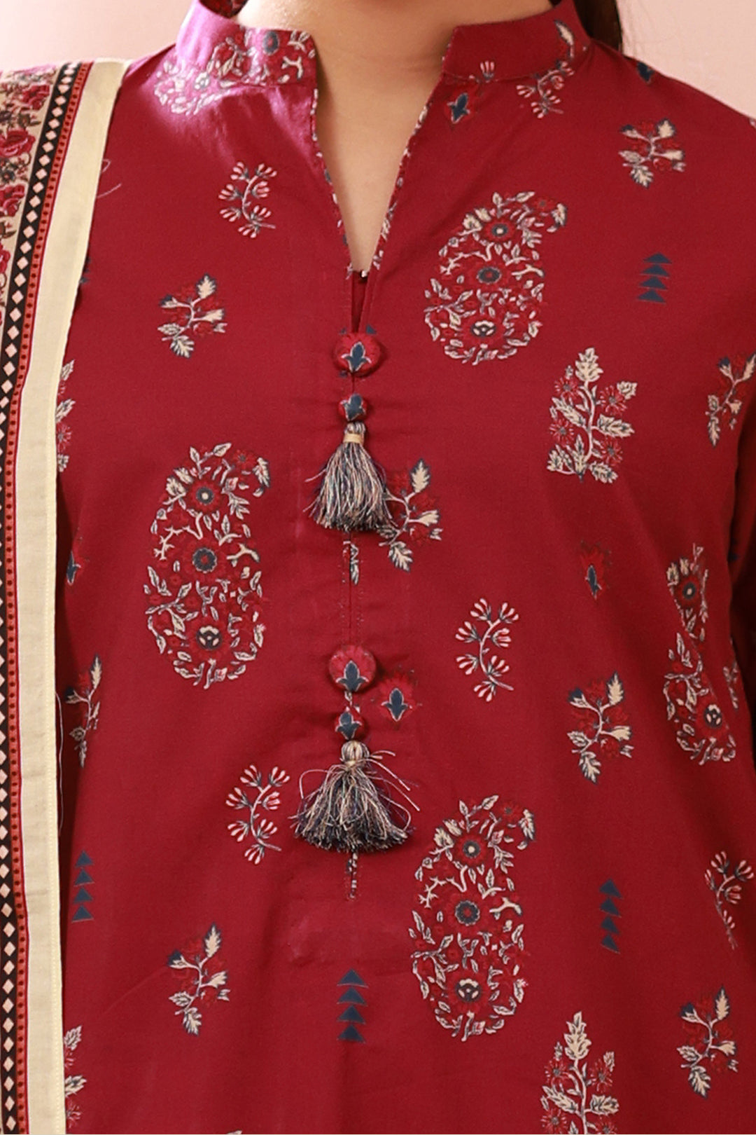 Zellbury | Unstitched 3 Piece Cambric | Shirt Shalwar Dupatta - 0625 - House Of Hania