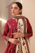 Zellbury | Unstitched 3 Piece Cambric | Shirt Shalwar Dupatta - 0625 - House Of Hania