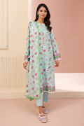 Zellbury | Unstitched 3 Piece Cambric | Shirt Shalwar Dupatta - 0629 - House Of Hania