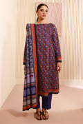 Zellbury | Unstitched 3 Piece Cambric | Shirt Shalwar Dupatta - 0632 - House Of Hania