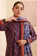 Zellbury | Unstitched 3 Piece Cambric | Shirt Shalwar Dupatta - 0632 - House Of Hania