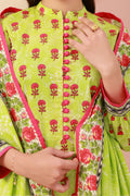 Zellbury | Unstitched 3 Piece Cambric | Shirt Shalwar Dupatta - 0634 - House Of Hania