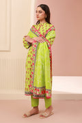Zellbury | Unstitched 3 Piece Cambric | Shirt Shalwar Dupatta - 0634 - House Of Hania