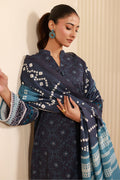 Zellbury | Unstitched 3 Piece Cambric | Shirt Shalwar Dupatta - 0642 - House Of Hania