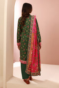 Zellbury | Unstitched 3 Piece Cambric | Shirt Shalwar Dupatta - 0662 - House Of Hania