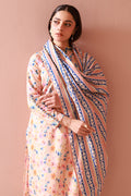 Zellbury | Unstitched 3 Piece Cambric | Shirt Shalwar Dupatta - 0664 - House Of Hania