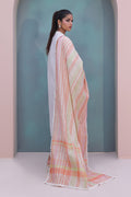Zellbury | Unstitched 3 Piece Chambray | Embroidered Shirt Shalwar Dupatta - 0078 - House Of Hania