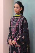 Zellbury | Unstitched 3 Piece Chambray | Embroidered Shirt Shalwar Dupatta - 0148 - House Of Hania