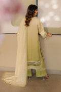 Zellbury | Unstitched 3 Piece Chikankari | Embroidered Shirt Shalwar Dupatta - 0702 - House Of Hania