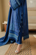 Zellbury | Unstitched 3 Piece Chikankari | Embroidered Shirt Shalwar Dupatta - 0711 - House Of Hania