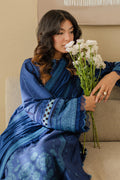 Zellbury | Unstitched 3 Piece Chikankari | Embroidered Shirt Shalwar Dupatta - 0711 - House Of Hania