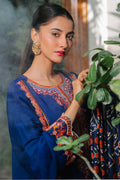 Zellbury | Unstitched 3 Piece Cotail | Embroidered Shirt Shalwar Dupatta - 0245 - House Of Hania