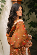 Zellbury | Unstitched 3 Piece Cotail | Shirt Shalwar Dupatta - 0217 - House Of Hania