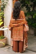 Zellbury | Unstitched 3 Piece Cotail | Shirt Shalwar Dupatta - 0217 - House Of Hania