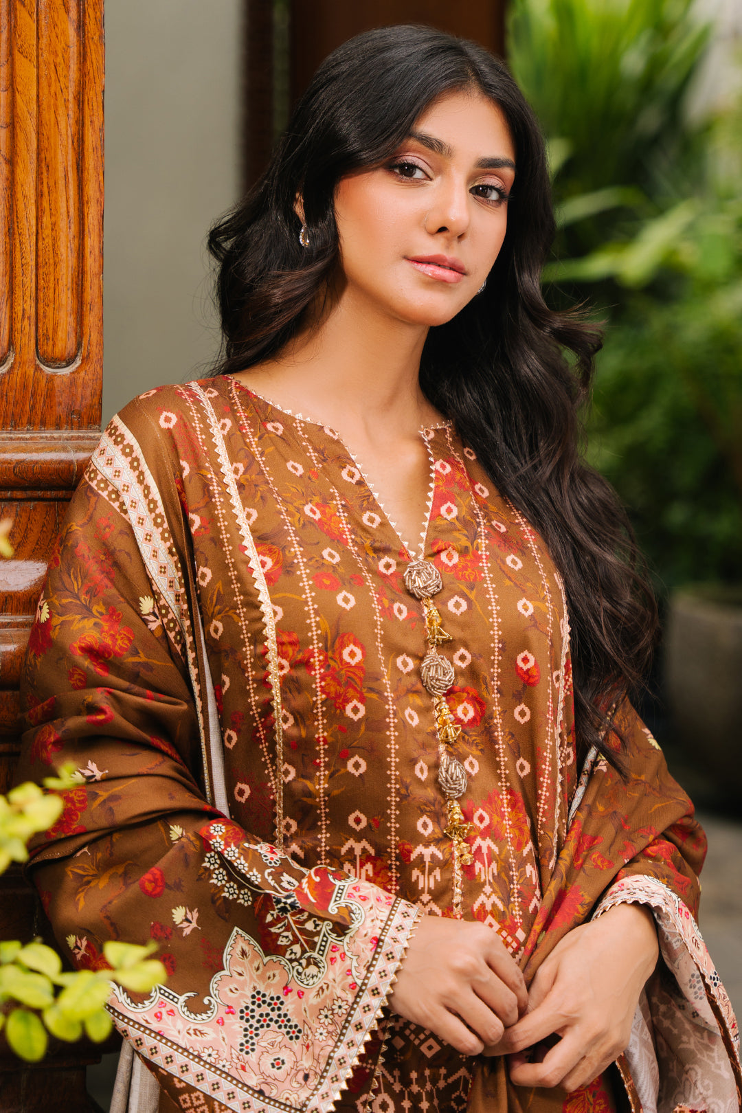 Zellbury | Unstitched 3 Piece Cotail | Shirt Shalwar Dupatta - 0217 - House Of Hania