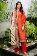 Zellbury | Unstitched 3 Piece Cotail | Shirt Shalwar Dupatta - 0307 - House Of Hania