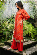 Zellbury | Unstitched 3 Piece Cotail | Shirt Shalwar Dupatta - 0307 - House Of Hania