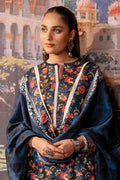Zellbury | Unstitched 3 Piece Cotail | Shirt Shalwar Dupatta - 0470 - House Of Hania