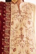 Zellbury | Unstitched 3 Piece Dobby | Embroidered Shirt Shalwar Dupatta - 0301 - House Of Hania