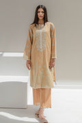 Zellbury | Unstitched 3 Piece Jacquard | Embroidered Shirt Shalwar - 0617 - House Of Hania
