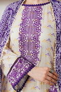 Zellbury | Unstitched 3 Piece Jacquard | Embroidered Shirt Shalwar Dupatta - 0086 - House Of Hania