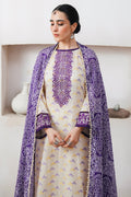 Zellbury | Unstitched 3 Piece Jacquard | Embroidered Shirt Shalwar Dupatta - 0086 - House Of Hania