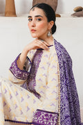 Zellbury | Unstitched 3 Piece Jacquard | Embroidered Shirt Shalwar Dupatta - 0086 - House Of Hania