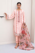 Zellbury | Unstitched 3 Piece Jacquard | Embroidered Shirt Shalwar Dupatta - 0286 - House Of Hania