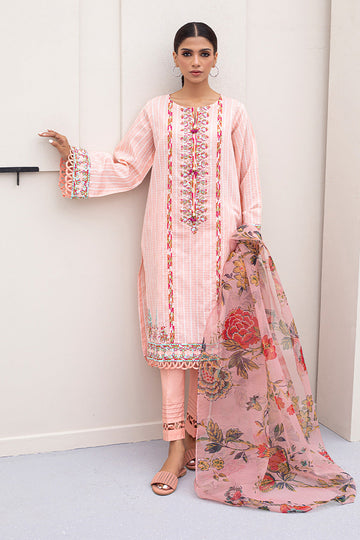 Zellbury | Unstitched 3 Piece Jacquard | Embroidered Shirt Shalwar Dupatta - 0286 - House Of Hania