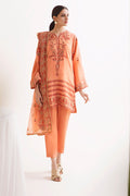 Zellbury | Unstitched 3 Piece Jacquard | Embroidered Shirt Shalwar Dupatta - 0296 - House Of Hania