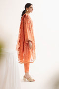 Zellbury | Unstitched 3 Piece Jacquard | Embroidered Shirt Shalwar Dupatta - 0296 - House Of Hania