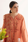 Zellbury | Unstitched 3 Piece Jacquard | Embroidered Shirt Shalwar Dupatta - 0296 - House Of Hania