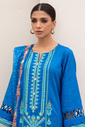 Zellbury | Unstitched 3 Piece Jacquard | Embroidered Shirt Shalwar Dupatta - 0435 - House Of Hania