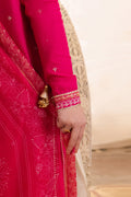 Zellbury | Unstitched 3 Piece Jacquard | Embroidered Shirt Shalwar Dupatta - 1118 - House Of Hania