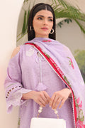 Zellbury | Unstitched 3 Piece Jacquard | Embroidered Shirt Shalwar Dupatta - 1764 - House Of Hania