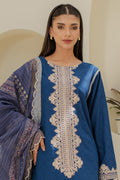 Zellbury | Unstitched 3 Piece Jacquard | Embroidered Shirt Shalwar Dupatta - 1767 - House Of Hania