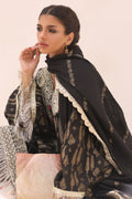 Zellbury | Unstitched 3 Piece Jacquard | Embroidered Shirt Shalwar Dupatta - 1799 - House Of Hania
